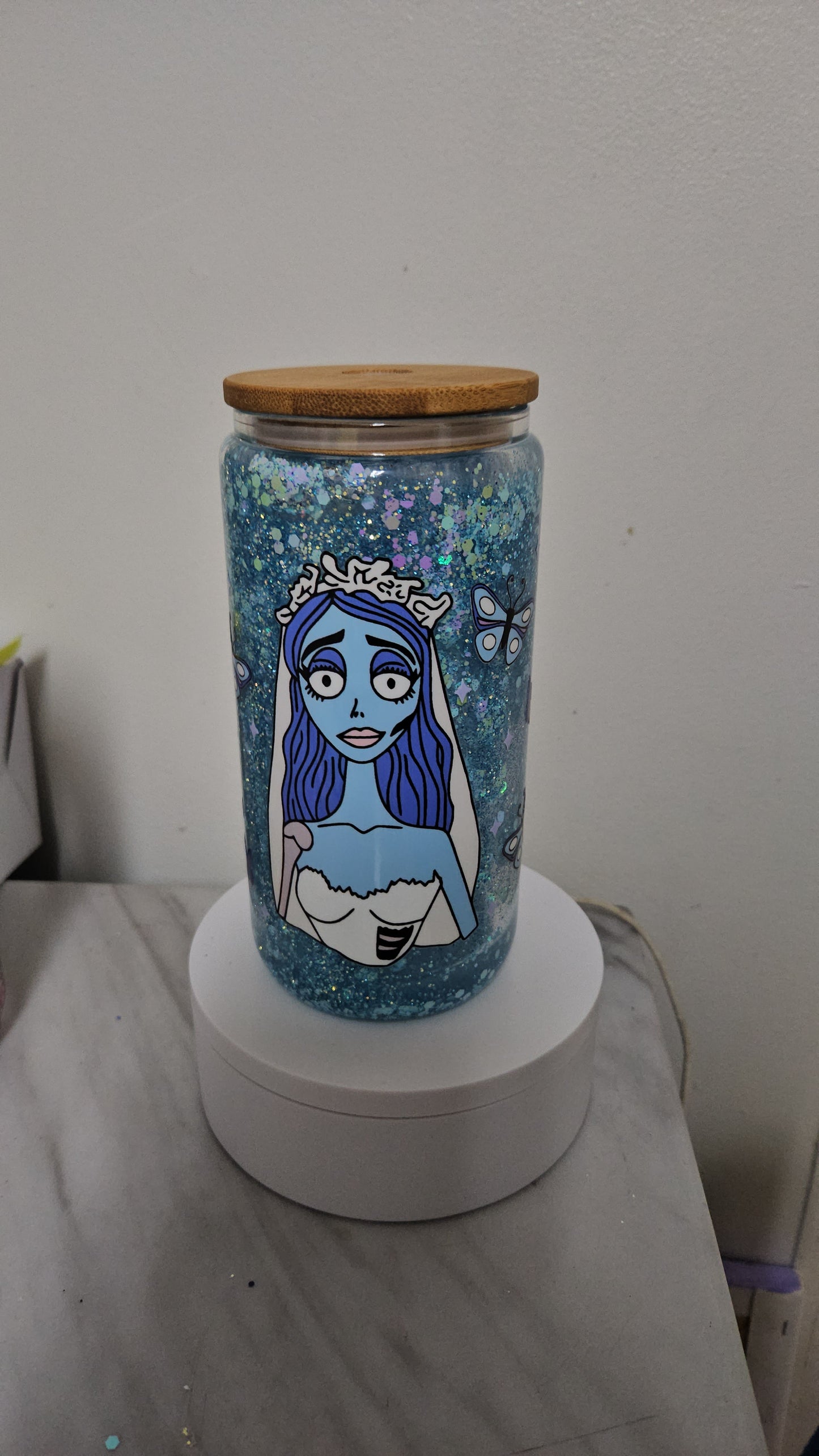 Bride Snowglobe tumbler